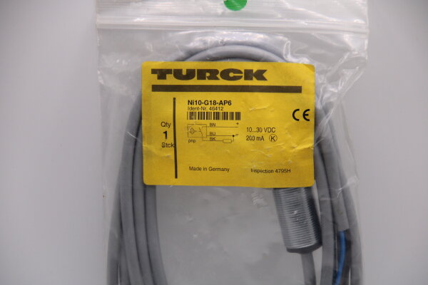 TURCK Ni10-G18-AP6 Induktiver-Sensor