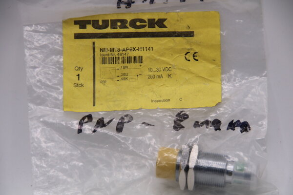 TURCK Ni8-M18-AP6X-H1141 Induktiver-Sensor