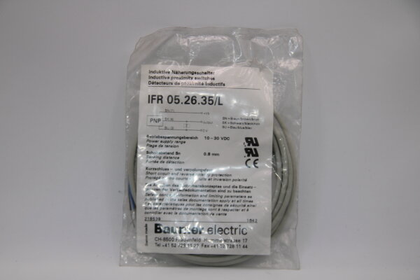 BAUMER IFR05.26.35/L induktiver-Sensor