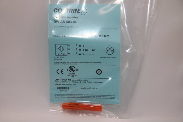 CONTRINEX DW-AS-503-04 Induktiver-Näherungsschalter