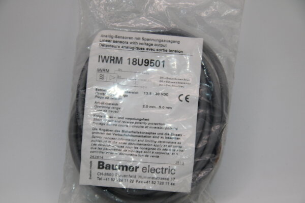 BAUMER IWRM-18U9501 Analog-Sensor