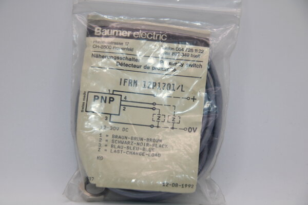 BAUMER IFRM-12P1701/L Näherungsschalter