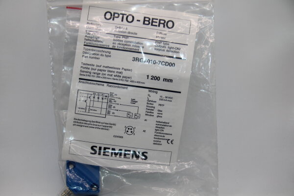 SIEMENS 3RG7010-7CD00 Reflexions-Lichttaster