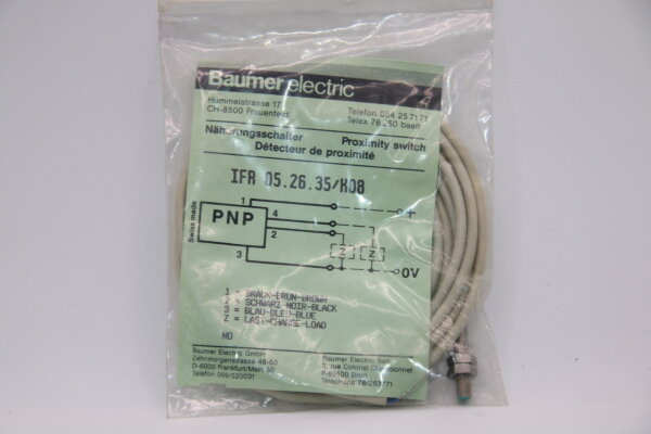 BAUMER IFR-05.26.35/K08 Näherungsschalter