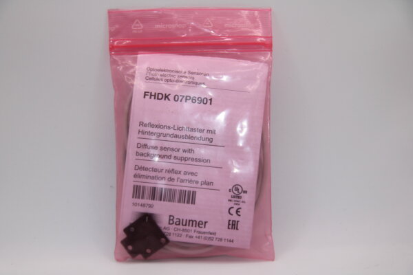BAUMER FHDK-07P6901 Reflexions-Lichttaster