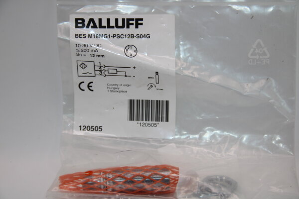BALLUFF BESM18MG1-PSC12B-S04G Induktiver-Sensor