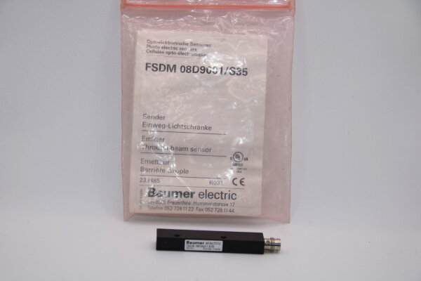 BAUMER FSDM08D9001/S35 Lichtschranke