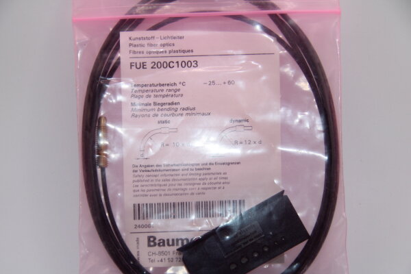 BAUMER FUE200C1003 Kunststoff-Lichtleiter