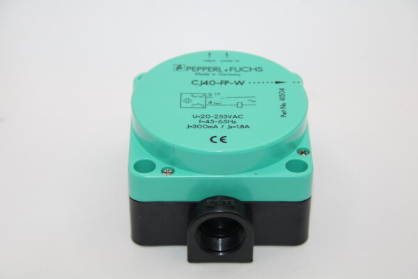 PEPPERL+FUCHS CJ40-FP-W-P1 Kapazitiver-Sensor