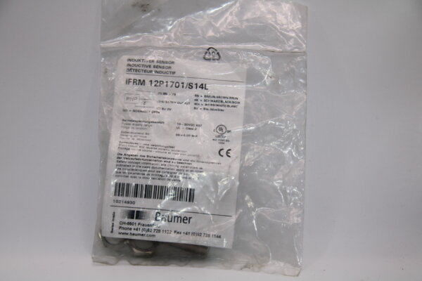 BAUMER IFRM-12P1701/S14L Induktiver-Sensor