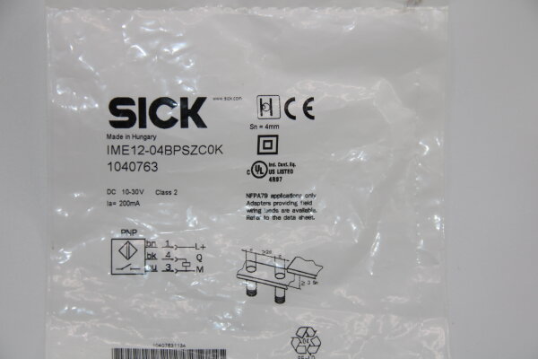 SICK IME12-04BPSZC0K Sensor