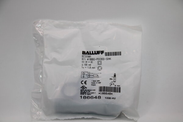 BALLUFF BCSM18BBI3-P0C80D-S04K kapazitiver Sensor