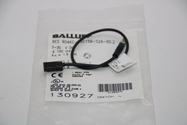 BALLUFF BESR04KC-PSC15B-S26-00,2 Induktiver-Sensor