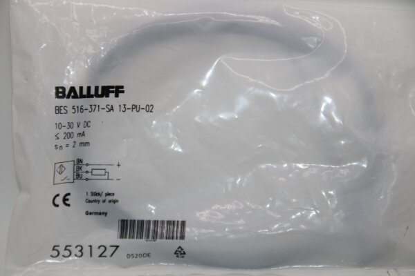 BALLUFF BES-516-371-SA13-PU-02 Induktiver-Sensor