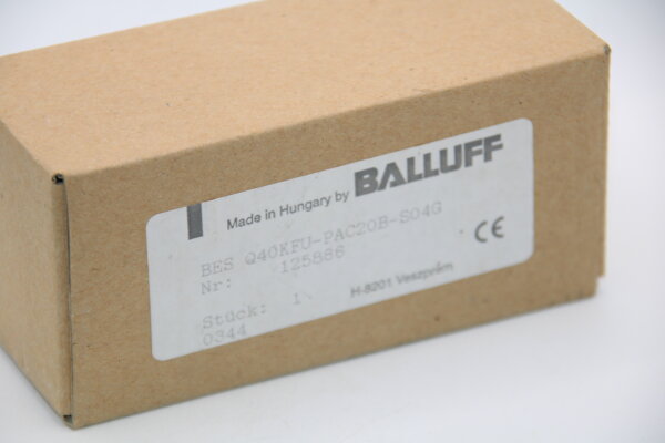 BALLUFF BESQ40KFU-PAC20B-S04G Induktiver-Sensor