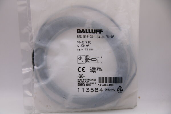 BALLUFF BES-516-371-E4-C-PU-03 Induktiver-Sensor