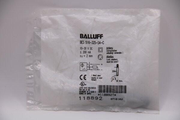 BALLUFF BES-516-325-S4-C Induktiver_Sensor