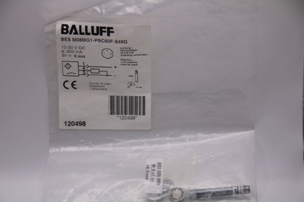 BALLUFF BES-M08MG1-PSC60F-S49G Induktiver-Sensor