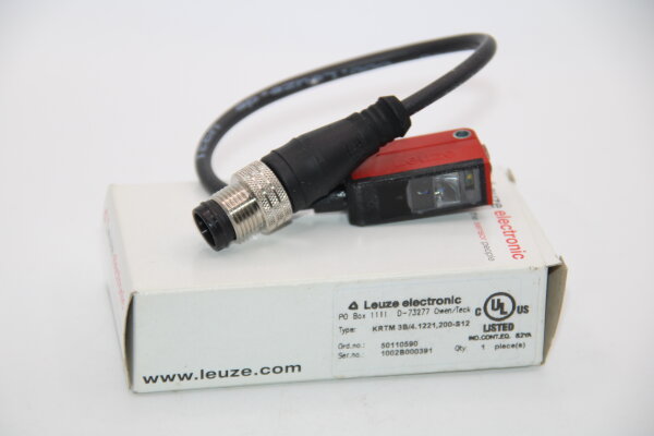 LEUZE KRTM3B/4,1221,200-S12-(50110590) Lichtschranke