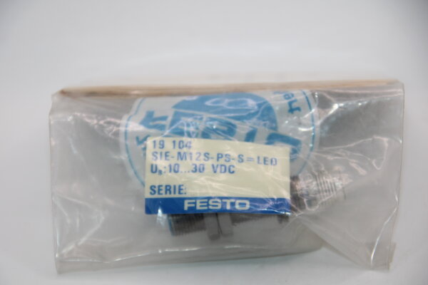 FESTO SIEN-M12S-PS-S-LED-(19104) Induktiver-Sensor