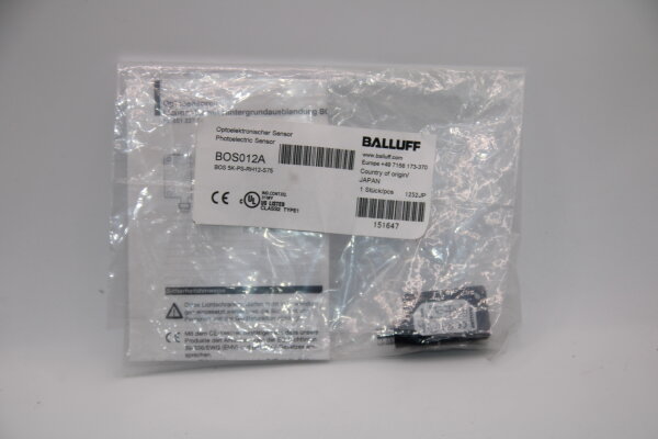BALLUFF BOS5K-PS-RH12-S75 Optischer Sensor
