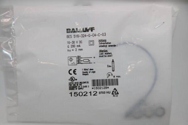 BALLUFF BES-516-324-G-E4-C-03 Induktiver-Sensor