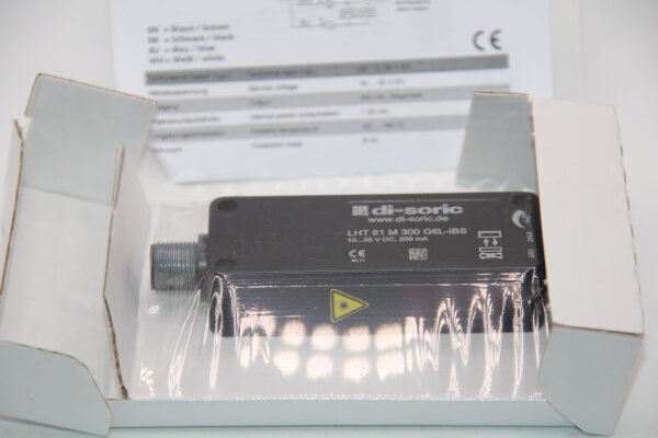 DI-SORIC LHT81M300-G6L-IBS Lichttaster