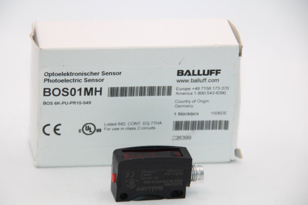 BALLUFF BOS01MH-BOS6K-PU-PR10-S49 Optoelektrischer-Sensor