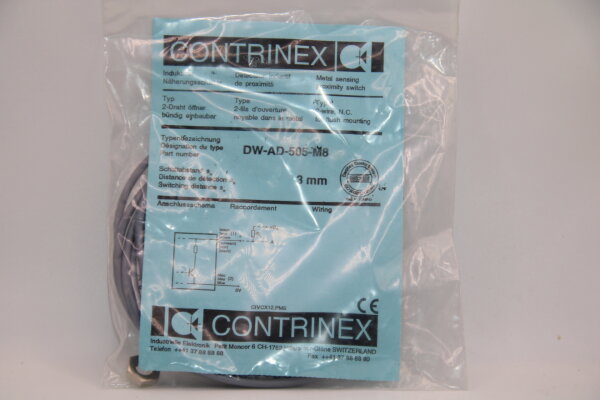 CONTRINEX DW-AD-505-M8 Induktiver-Näherungsschalter