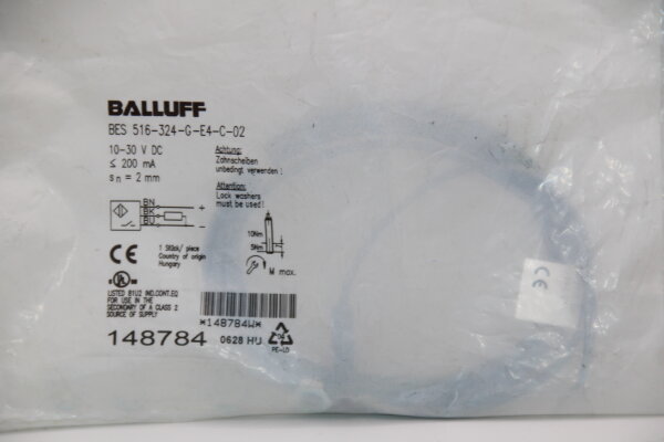 BALLUFF BES-516-324-G-E4-C-02 Induktiver-Sensor