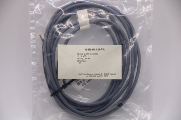 Trefzer-Sensoren IG-M5-M0,8-25-PSL Sensor