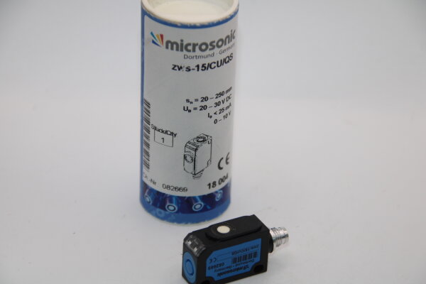 MICROSONIC ZWS-15/CU/QS Ultraschallsensor