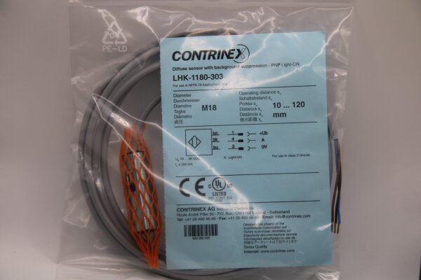 CONTRINEX LHK-1180-303 Lichttaster