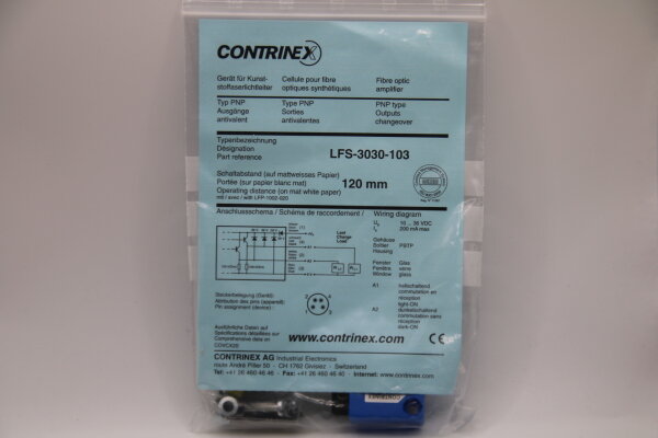 CONTRINEX LFS-3030-103 Reflexionslichttaster
