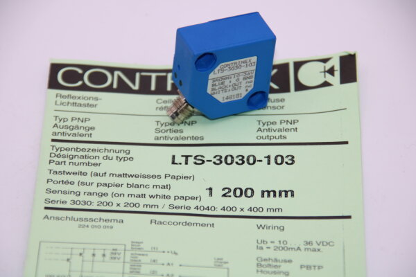 CONTRINEX LTS-3030-103 Relexions-Lichttaster