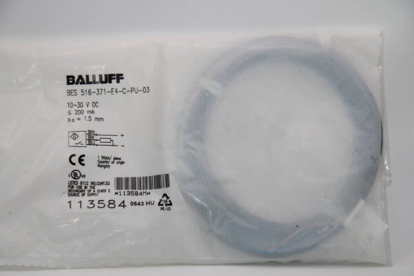 BALLUFF BES516-371-E4-C-PU-03 Induktiver-Sensor