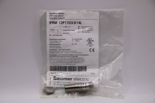 BAUMER IFRM-12P1703/S14L Induktiver-Sensor