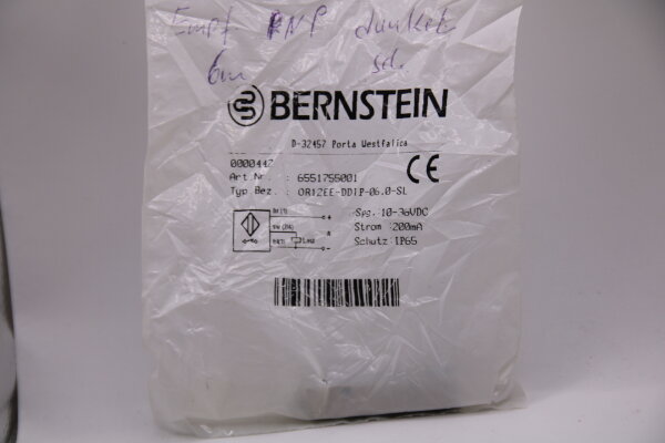 BERNSTEIN OR12EE-DDTP-06.0-SL Näherungssensor