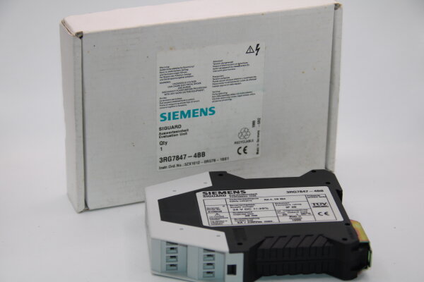 SIEMENS 3RG7847-4BB SIGUARD-Auswerteinheit