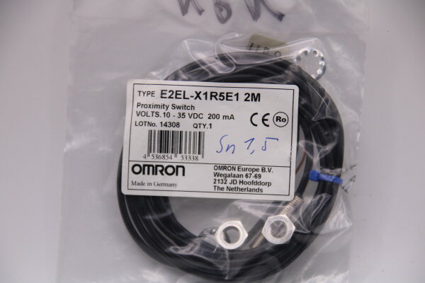 OMRON E2EL-X1R5E1-2M Näherungssensor