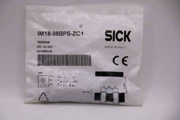 SICK IM18-08BPS-ZC1 Induktiver-Näherungssensor
