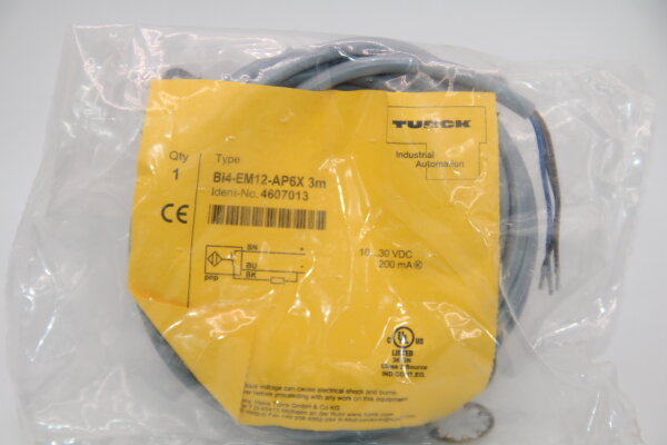 TURCK Bi4-EM12-AP6X-3m Induktiver-Sensor