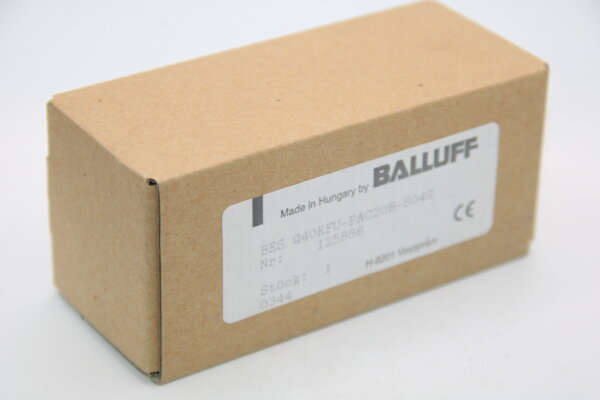 BALLUFF BES-Q40KFU-PAC20B-S04G  Induktiver-Näherungsschalter