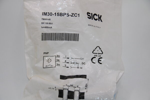 SICK IM30-15BPS-ZC1 Näherungssensor