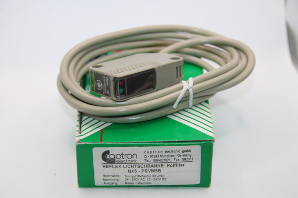 CAPTRON NX5-PRVM5B Reflex-Lichtschranke