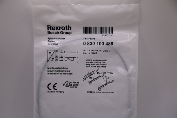 REXROTH 0-830-100-489 Zylinderschalter