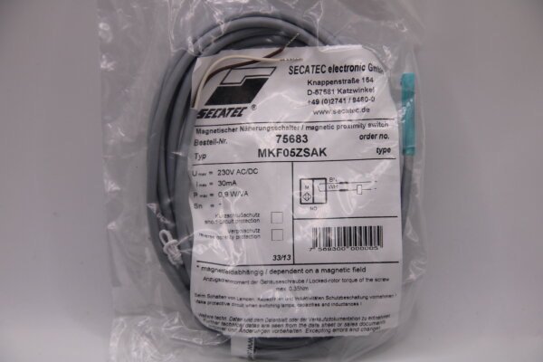 SECATEC MKF05ZSAK Magnetschalter