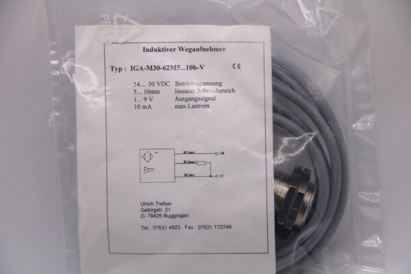 Trefzer-Sensoren IGA-M30-62M5...10b-V Sensor