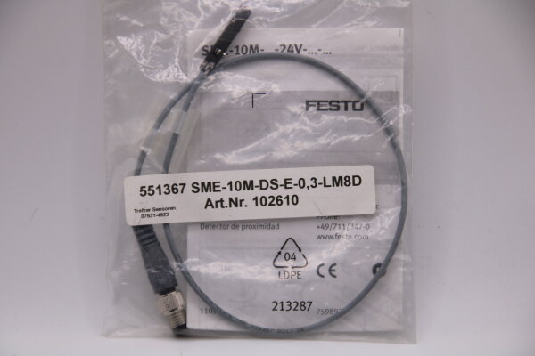 FESTO SME-10M-DS-E-0,3-LM8D-(102610) Näherungsschalter