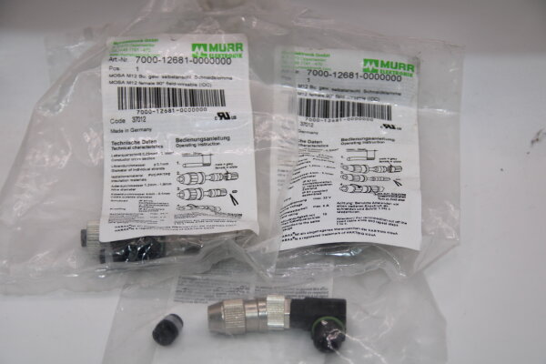 MURR-ELEKTRONIK 7000-12681-0000000 Steckverbinder(3 Stück)